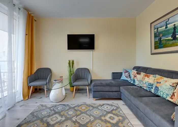 Daire Seagull With The Terrace And Free Parking